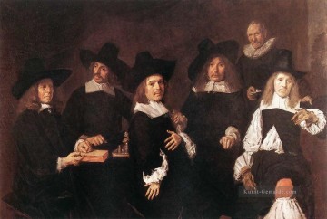  Tal Kunst - Regents Porträt Niederlande Goldenes Zeitalter Frans Hals
